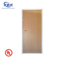 Five star hotel entry room 90 minutes fire rated wood door